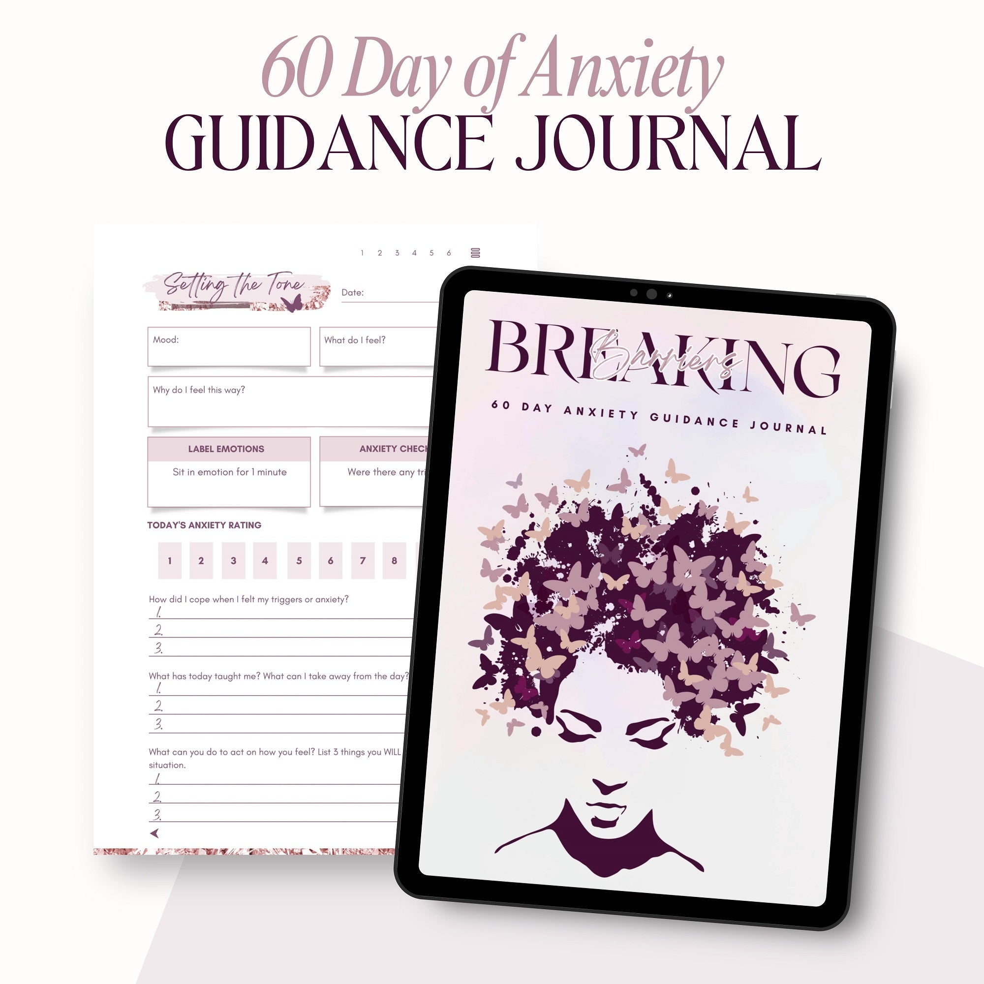 60 Day Anxiety Guidance Journal